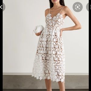 self portrait white lace azalea dress